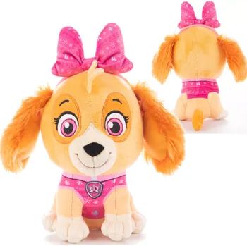 plyšák Plyšák PAW PATROL Skye v vánočním svetříku 18 cm