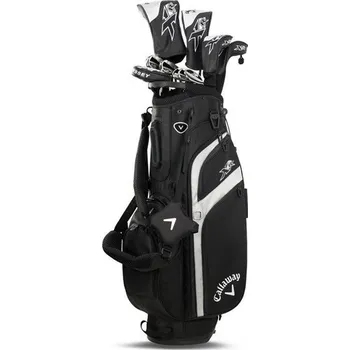 Golfová hůl Callaway set XR 26 Black/Silver 13pcs. steel stiff RH +1"