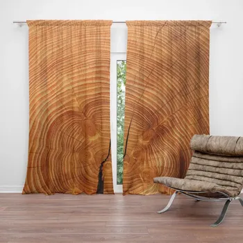 Závěs Sablio Závěs Dřevo 2: 2ks 140x250cm