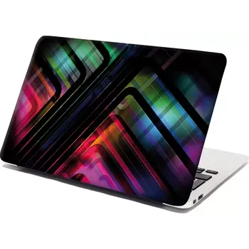 samolepka Sablio Samolepka na notebook Černé pruhy - 29x20 cm