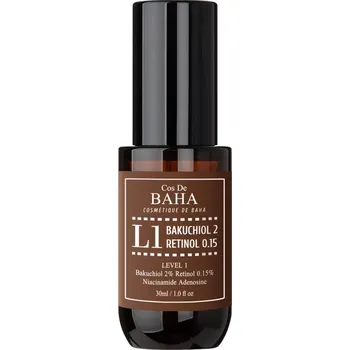 Pleťové sérum Cos de Baha - L1 Bakuchiol 2% + Retinol 0.15% Serum 30ml