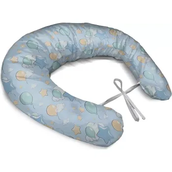 Polštář Sablio Těhotenský polštář Balónky a hvězdy