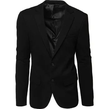 Pánské jednořadé sako MX0624 Barva: Tmavě Modrá, Velikost: 3XL/60