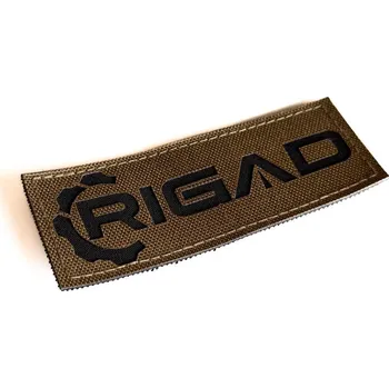 Nášivka Rigad® Nášivka Laser Cut Logo Rigad®, Barva: Coyote Brown