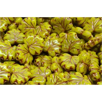 Korálek Korálky lístek č.5967 (13x11mm)