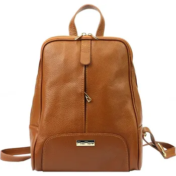 Městský batoh Dámský batoh MiaMore 2001 DOLLARO koňaková + doprava zdarma