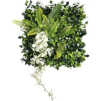 umělá květina Panel na zeď Umělá rostlina Tropical Flair 38x38cm