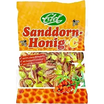 Čokoláda EDEL bonbony Rakytník s medem +vitamin C 90g