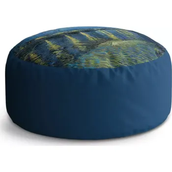 Taburet Sablio Taburet Circle Hviezdna noc nad Rhônou - Vincent van Gogh: 38x48 cm