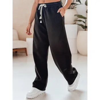 Dámské kalhoty teplákové wide leg DRESMOOD UY2685 Barva: Bílá, Velikost: ONE SIZE