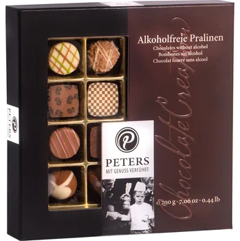 Bonboniéra PETERS Pralinky bez alkoholu 200g
