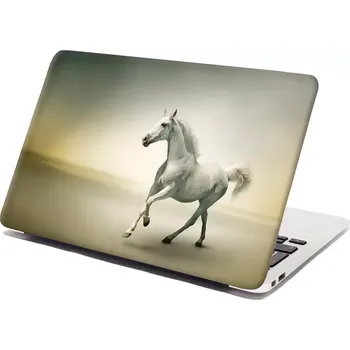 samolepka Sablio Samolepka na notebook Bílý kůň 2 - 29x20 cm