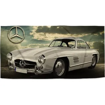 Osuška Sablio Ručník Mercedes-Benz 300 SL Na silnici - 50x100 cm