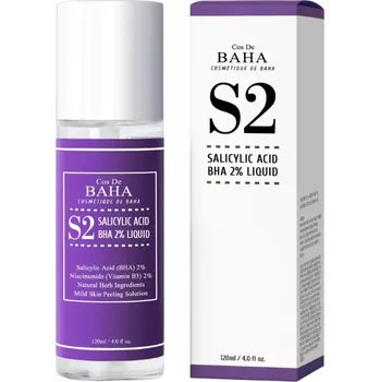 Pleťový peeling Cos de Baha - S2 Salicylic Acid BHA 2% Liquid 120ml