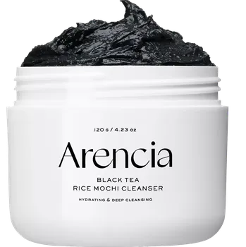 Arencia - Black Tea Rice Mochi Cleanser 120g