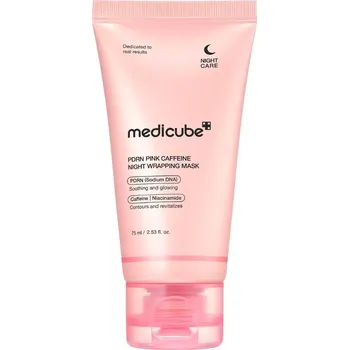 Pleťová kosmetika Medicube - PDRN Pink Caffeine Overnight Wrapping Mask 75ml