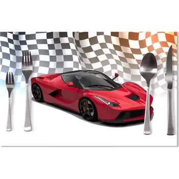 prostírání Sablio Prostírání Ferrari Závodní vlajka: 40x30cm