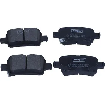 Brzdová destička Sada brzdových destiček, kotoučová brzda MAXGEAR 19-3656