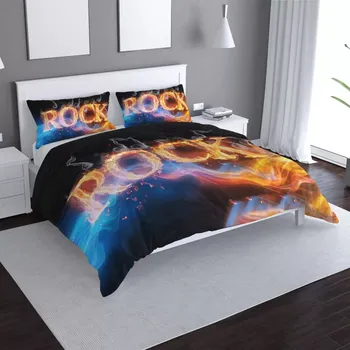 Povlečení Sablio Povlečení Rock - 140x200 / 90x70