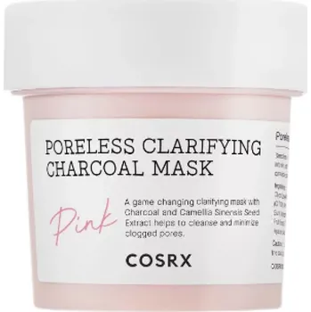 Pleťová maska COSRX - Poreless Clarifying Charcoal Mask Pink 110g