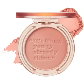 Přípravek na tvář Peripera - Pure Blushed Sunshine Cheek 4.2g - 02 Milktea Coral
