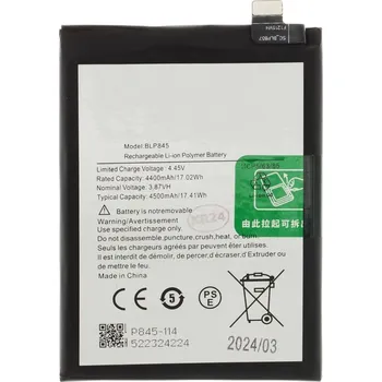 Baterie pro mobilní telefon Baterie OnePlus BLP845 4500mAh (OEM)