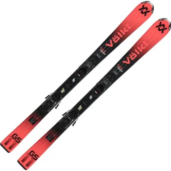 Sjezdové lyže dětský set Völkl Racetiger Jr, red+Marker vMotion Jr. 4.5, 25/26 - 120cm 105185