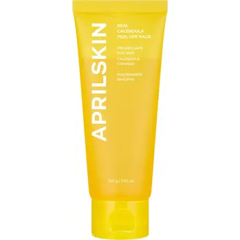 Pleťová maska APRILSKIN - Real Calendula Peel Off Pack 100g