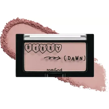 Tvářenka Rom&nd - X Inapsquare Black Spectrum Better Than Cheek - B02 Berry Dawn