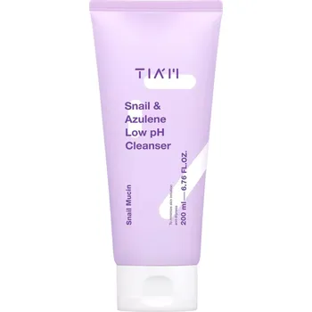 Čistící gel TIA'M - Snail & Azulene Low PH Cleanser 200ml