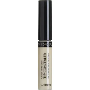Přípravek na tvář The Saem - Cover Perfection Tip Concealer 6.5ml - Green Beige