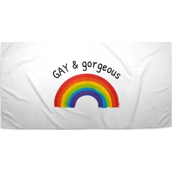 Sablio Ručník GAY & gorgeous - 30x50 cm