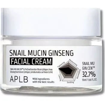 Pleťový krém APLB - Snail Mucin Ginseng Facial Cream 55ml