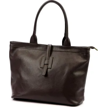 Kabelka Dámská kabelka Luka 25-007 DOLLARO tmavě hnědá + doprava zdarma