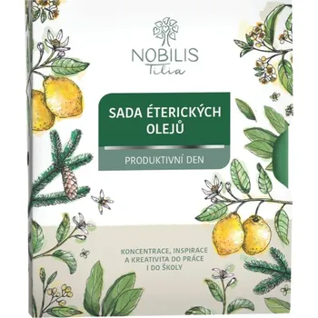 Kosmetická sada Nobilis Tilia Sada éterických olejů Produktivní den