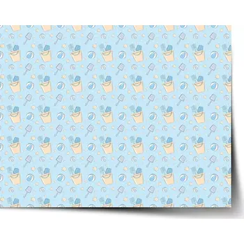 Plakát Sablio Plakát Hračky na písek - 60x40 cm