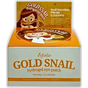 Péče o oční okolí Esfolio - Gold Snail Hydrogel Eye Patch 60pcs