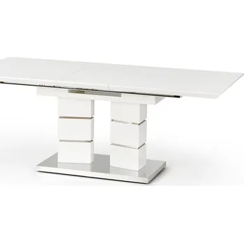 Jídelní stůl Rozkládací stůl Lord - Halmar Bílá 160x75 cm