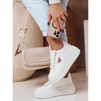 Dámské tenisky Dámské tenisky na platformě SNIKPIK ZY0653 Barva: Béžová, Velikost: 41