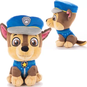 Dětské zboží Plyšák PAW PATROL Chase ve vánočním svetru 18 cm