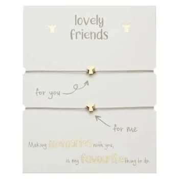 Náramek Gifty - Lovely Friends náramek - Angel - zlatý - 1042801