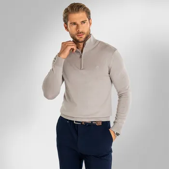 Pánský svetr Pánský rolák BANDI, model CORTESO Sabbia