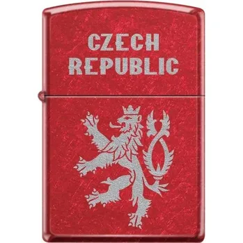 Zippo® benzínový zapalovač Czech Lion 26038