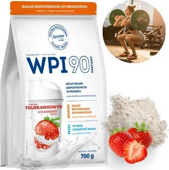 Protein Protein proteinový izolát - WPI Spomlek prášek 700 g jahodová příchuť