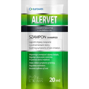 Šampon EUROWET Alervet 20ml Sáček šampon proti alergiím