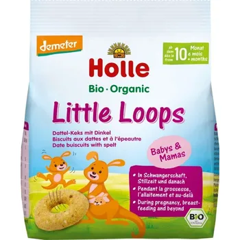 Holle Špaldovo-datlové kroužky 90 g bio BIO VEGAN Množství: 1 ks