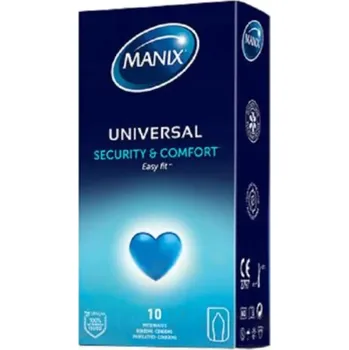 Kondom MANIX UNIVERSAL KONDOMY 10 KUSŮ V BALENÍ