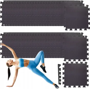 Obraz Podložka pod zařízení Be4Sport 30 cm x 30 cm černá