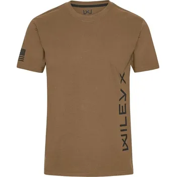 Pánské tričko Wiley X® Tričko Canyon Vertical Wiley X®, Barva: Coyote Brown, Velikost: M, Varianta: Dark Grey