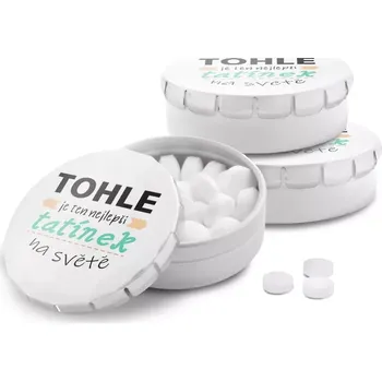 Bonbon Sablio Mentolky Tohle je ten nejlepší tatínek na světě - 3 ks